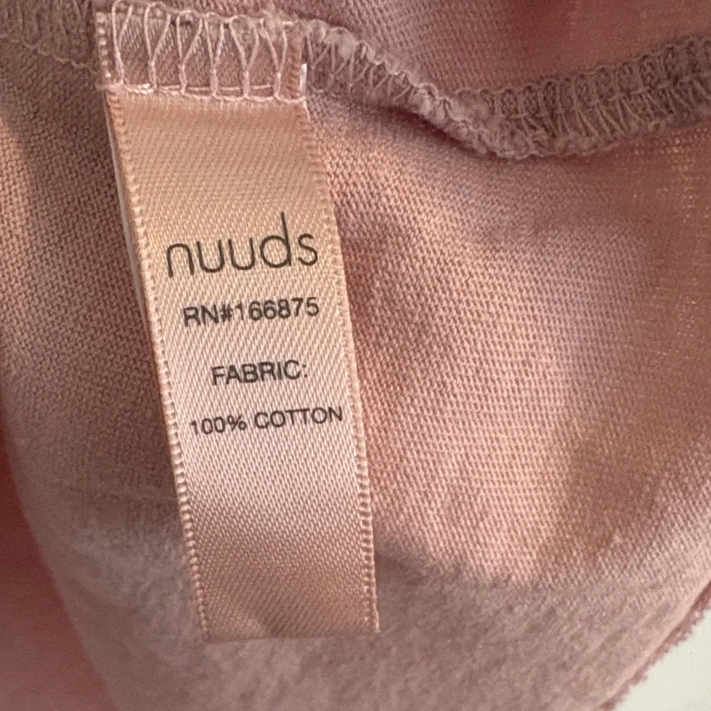 nuuds Relaxed Crewneck Tee in Blush Pink - Picture 3 of 8